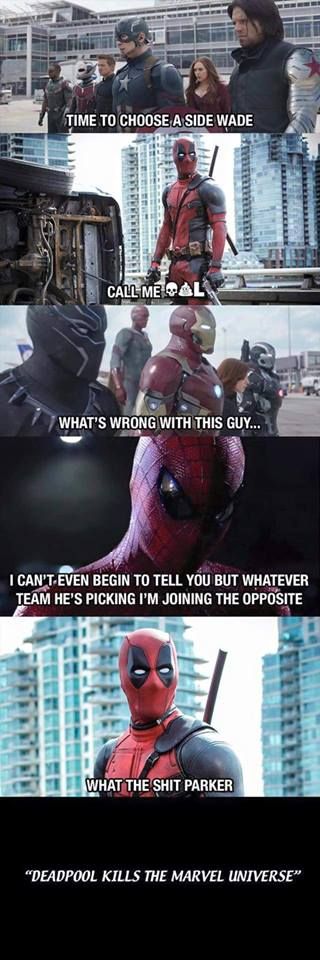 Top 30 Funny Deadpool Memes 12 Deadpool Deadpool Funny