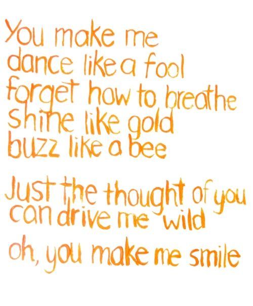 Romantic song quotes for him