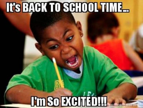 23 Amusing Back To School Memes - QuotesHumor.com