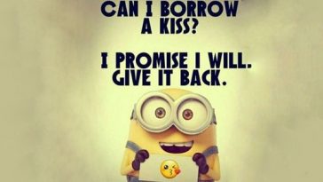 Can I Borrow a Kiss? - QuotesHumor.com