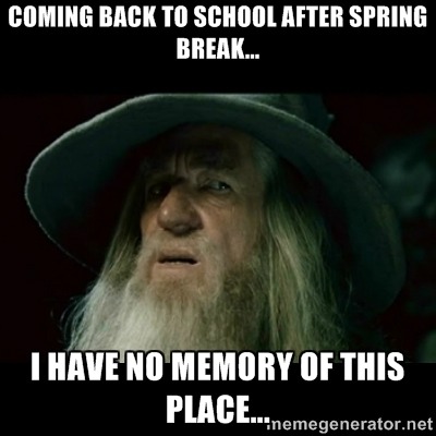 18 Memes About Spring Break 2018 - QuotesHumor.com