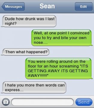 8 Innocent Drunk Texts You Do Not Remember Sending | QuotesHumor.com