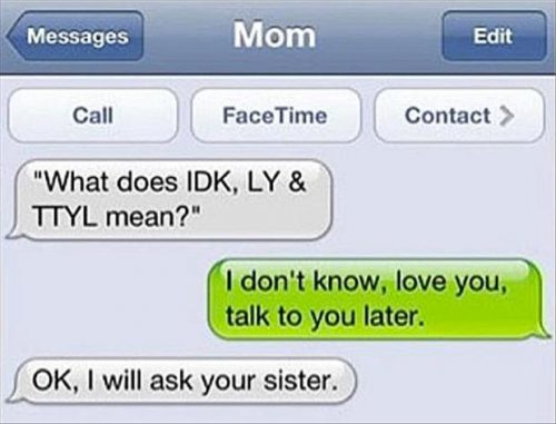 29 Funny Text Messages You Will At Some Point Have With Your Parents - QuotesHumor.com