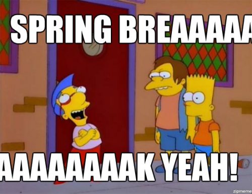 18 Memes About Spring Break 2018 - QuotesHumor.com