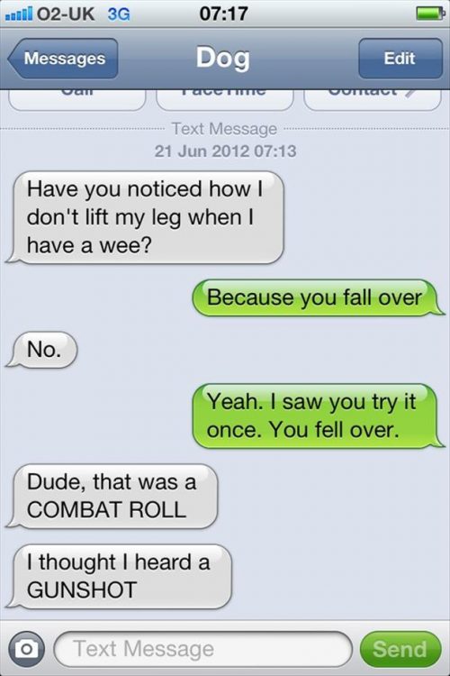 21 Most Revealing Texts From Your Dog - QuotesHumor.com