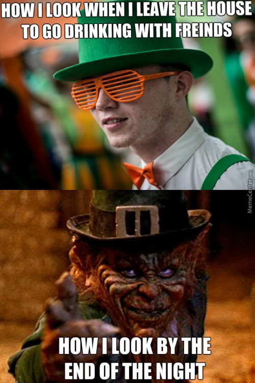 23 Hilarious 2018 St. Patrick’s Day Memes That Will Bring The Irish Out Of Anyone - QuotesHumor.com