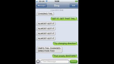 Funny Dog Texts - QuotesHumor.com